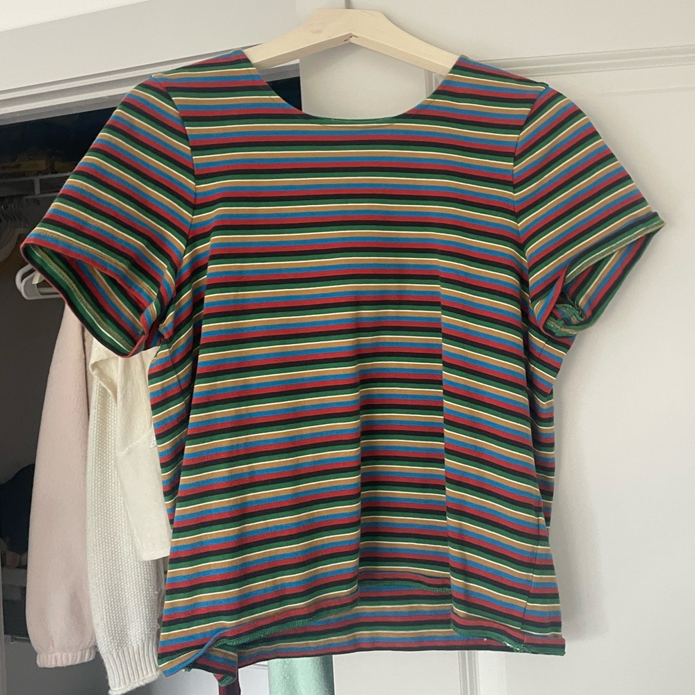 Madewell Boxy Striped Shirt